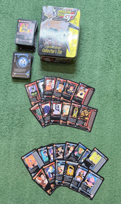 Dragon Ball GT Score 170+ Card Lot Many Rare Personalities +Rare Collector Tin - Image 1