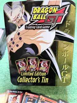 Dragon Ball GT Score 170+ Card Lot Many Rare Personalities +Rare Collector Tin - Image 2