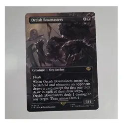 MTG: Orcish Bowmasters Rare 103 Universes Beyond LotR EN Wizards Card - Image 1