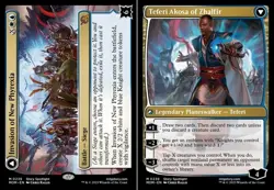 Light Play x 1 Invasion of New Phyrexia // Teferi Akosa of Zhalfir - Foil March - Image 1