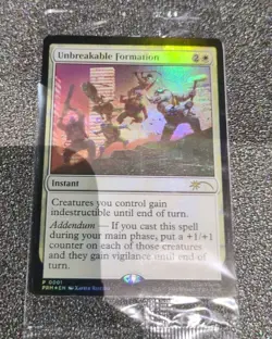 Magic The Gathering TMNT NYCC 2025 Foil Promo Unbreakable formation MTG - Image 1
