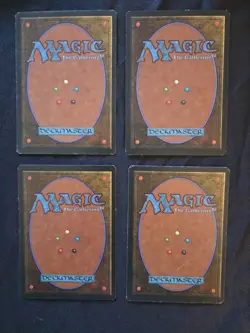 MTG Library of Leng X4, 4th Edition Core Set, Uncommon PLAYSET, VG cond. 1995 - Image 2