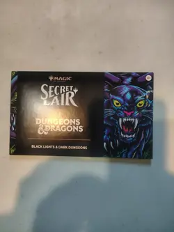 MTG Secret Lair Black Lights & Dark Dungeons NoN-FOIL Edition NEW Displacer - Image 1