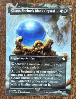 Magic the Gathering Final Fantasy Chaos Shrine's Black Crystal 445 - Regular - Image 1
