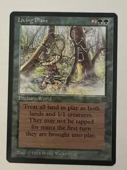 Magic the Gathering MTG Legends Living Plane LP (Beta Bob) - Image 1