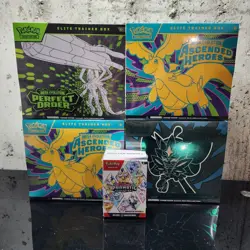 Pokemon ETB Bundle Lot Prismatic Evolutions Ascended Heroes Twilight Masquerade - Image 1