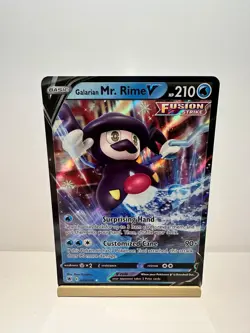 Galarian Mr. Rime V 049/189 Holo V Rare Astral Radiance Pokemon Near Mint - Image 1