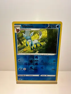 Glaceon 038/189 Rare Astral Radiance Pokemon Reverse Holo Near Mint - Image 1