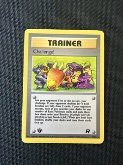 Challenge! 74/82 – Team Rocket 1st Edition - WOTC Vintage 2000 Pokemon TCG - Image 1