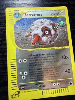 Pokemon TCG Forretress Holo Rare Skyridge H8/H32 Vintage - Image 1