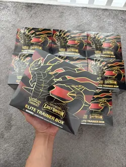 4x Pokemon Lost Origin ETB Elite Trainer Box Sword & Shield Factory Sealed - Image 4