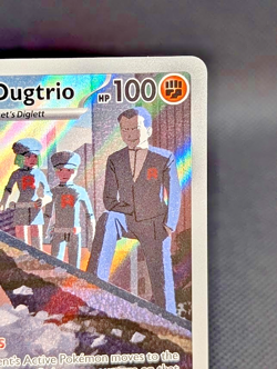 Team Rocket’s Dugtrio - Illustration Rare 239/217 Ascended Heroes Pokemon TCG - Image 3