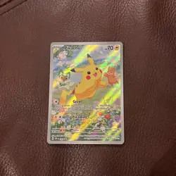 PIKACHU SVP 088 Scarlet & Violet Full Art Promo Pokemon Card Near Mint - Image 2