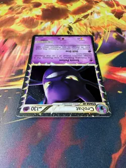 Crobat 84/95 NM Holo Rare Prime HGSS Unleashed 2010 Pokemon TCG - Image 3