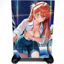 Neon Genesis Evangelion Asuka Langley Soryu Sexy Anime Waifu Goddess Story Card - Image 1
