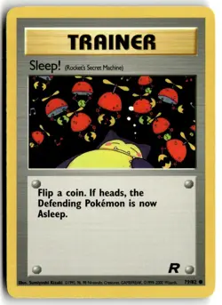 2000 Pokemon - Team Rocket Sleep! #79/82 - Image 1