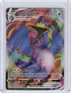 Cramorant VMAX 55/72 Ultra Rare Shining Fates Pokemon TCG Near Mint - 419 - Image 1