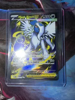 Pokemon TCG Holo Ultra Rare Full Art Mega Absol EX 161/132 - Image 2
