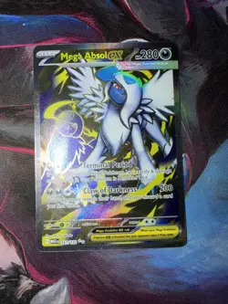 Pokemon TCG Holo Ultra Rare Full Art Mega Absol EX 161/132 - Image 5