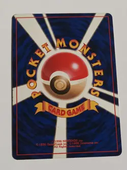 Vintage JAPANESE Pokemon Card 1996 Warui bad No.136 8/10 Booster Dark Flareon - Image 4