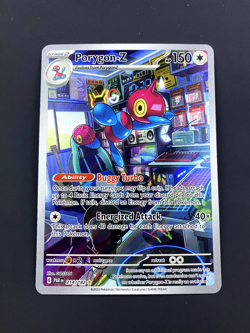 Pokemon TCG Porygon-Z 214/182 Paradox Rift Illustration - Image 1