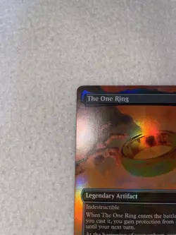 Magic The Gathering Legendary Artifact Card The One Ring Foil The Middle Earth - Image 5