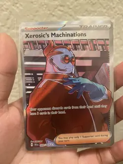 Pokemon TCG Xerosic's Machinations Full Art 089/064 Shrouded Fable NM - Image 1