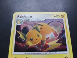 Pokemon - Raichu 8/100 Rare Holo Diamond & Pearl Stormfront - Image 4
