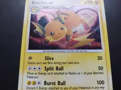 Pokemon - Raichu 8/100 Rare Holo Diamond & Pearl Stormfront - Image 5