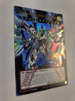 Number 99: Utopia Dragonar RA05-EN144 Overframe Extended Art Yugioh Ultra Rare - Image 4