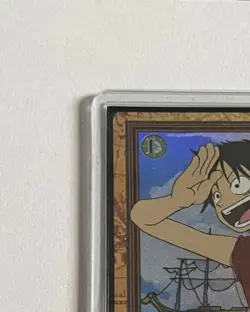[VINTAGE] Luffy Future Pirate King One Piece Carddass C01 MP - Image 3