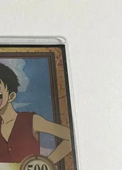 [VINTAGE] Luffy Future Pirate King One Piece Carddass C01 MP - Image 4