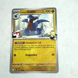 Cynthia's Gabite 103/182 Prize Pack Series Cards Regular - Image 2