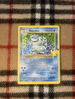 Blastoise 2/102 Celebrations Classic Collection Holo Rare Pokemon Card - Image 1