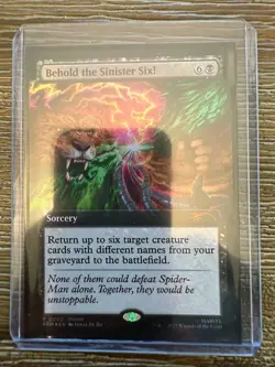 MTG Spider-man Behold The Sinister Six Promo Pax West 2025 with Magazine - Image 1