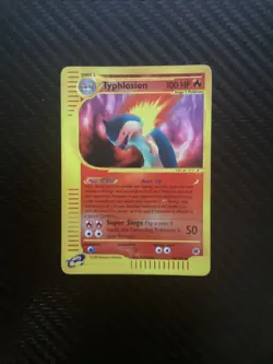 Typhlosion - 65/165 - Expedition Reverse Holo Rare - Pokemon Card - MP - Image 1