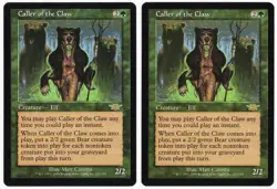 Caller of the Claw x2 2x 2003 Legions Green Rare Creature MTG NM AZ2 - Image 1