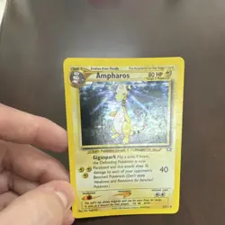 Pokemon Ampharos Neo Genesis 1/111 Holo Rare 2000 Stage 2 80 HP Card - Image 4