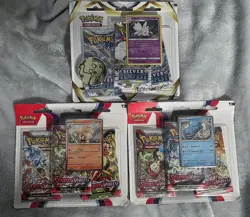 Pokemon TCG Scarlet & Violet Silver Tempest 3 Booster Arcanine Dondozo Togetic - Image 1