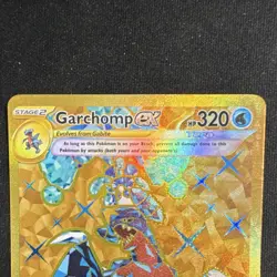 Pokemon Garchomp ex SV04 Paradox Rift 260/182 Full Art Hyper Rare Holo 2023 - Image 3