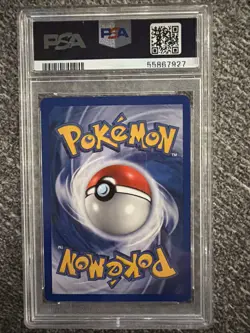 Pokemon Snap Pikachu PSA 8 World Collection Spanish Promo 26 2000 TCG - Image 2