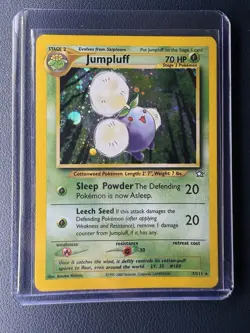 Pokemon TCG Jumpluff 7/111 Neo Genesis Holo HP - Image 1