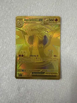 Pokemon Mega Charizard X EX 130/094 Phantasmal Flames Hyper Rare Holo 360 HP - Image 1