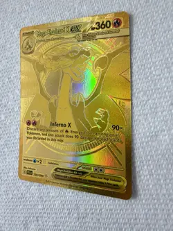 Pokemon Mega Charizard X EX 130/094 Phantasmal Flames Hyper Rare Holo 360 HP - Image 2