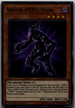Vision HERO Vyon Ultra Rare Duel Power DUPO-EN053 LP - Image 1