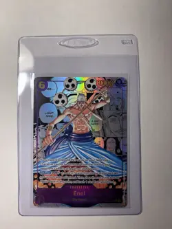 Bandai One Piece TCG Enel OP15-118 Holo (Manga SEC Rare) English - Image 1