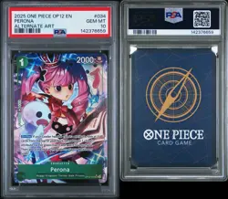 PSA 10 Perona Alternate Art OP12-034 Legacy of the Master Foil One Piece TCG - Image 3