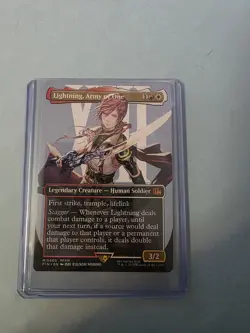 Lightning, Army of One (0400) (Borderless) Final Fantasy Regular - Image 1