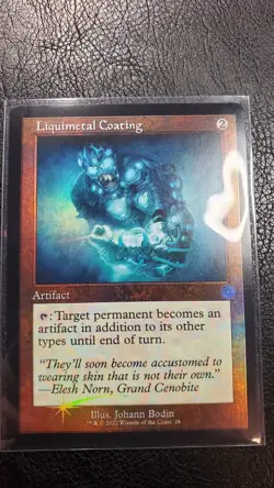 Liquimetal Coating Retro FOIL 28 M PF MTG Brothers War Series - Image 1