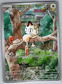 Meowth 106/094 ME02: Phantasmal Flames - Pokemon Card - NM - Image 1